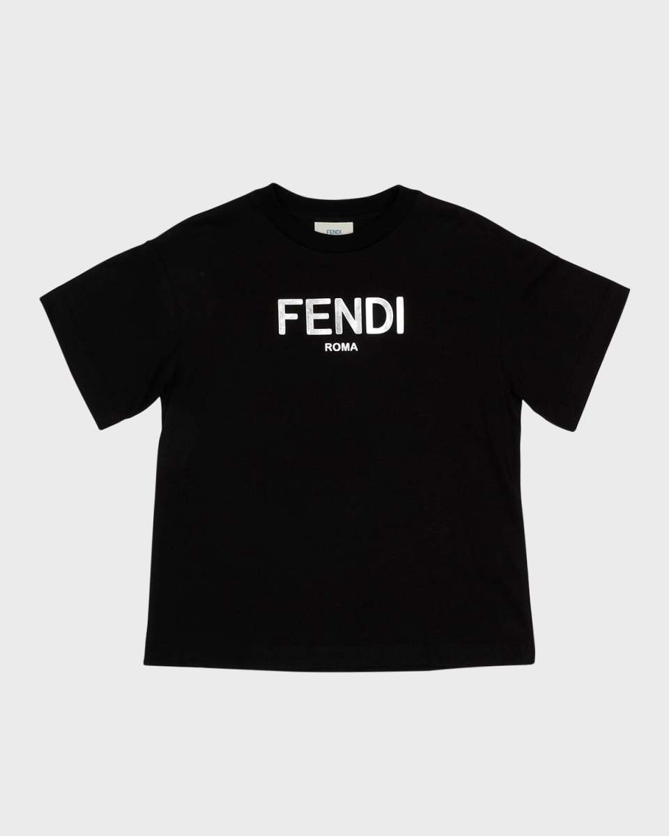 Kid's Classic Logo-Print T-Shirt, Size 8-14